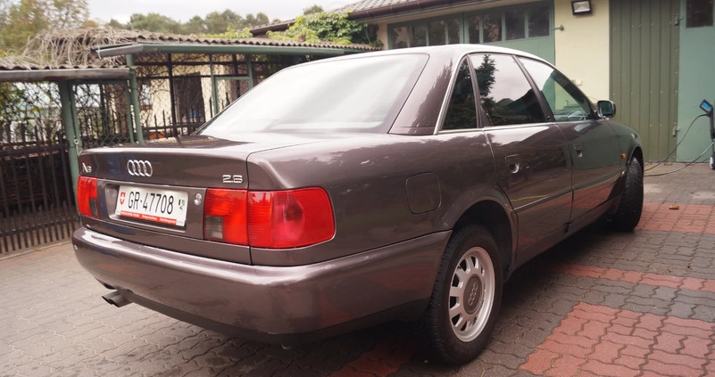 Audi A6 cena 18500 przebieg: 236900, rok produkcji 1996 z Siedlce małe 121